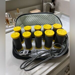 Dry Bar Roller Club Hot Roller Set with Travel Bag